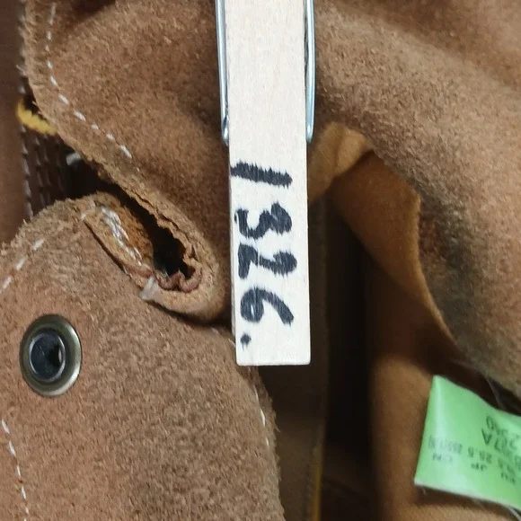 Timberland Boots Womens 8.5 Brown Leather Workwear Lug Sole Outdoor Heritage Pro - Picture 10 of 10